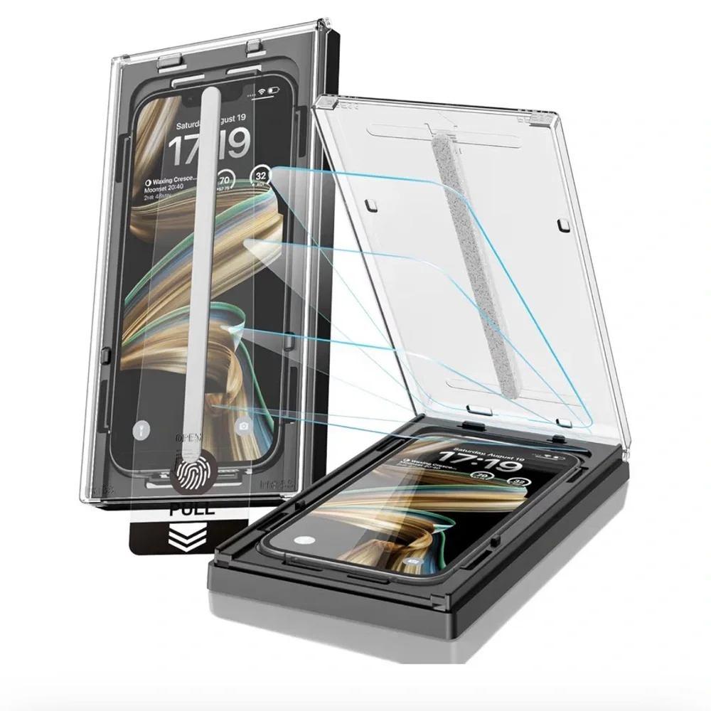 EZ-GLAZ-4 Pack for iPhone screen protector
